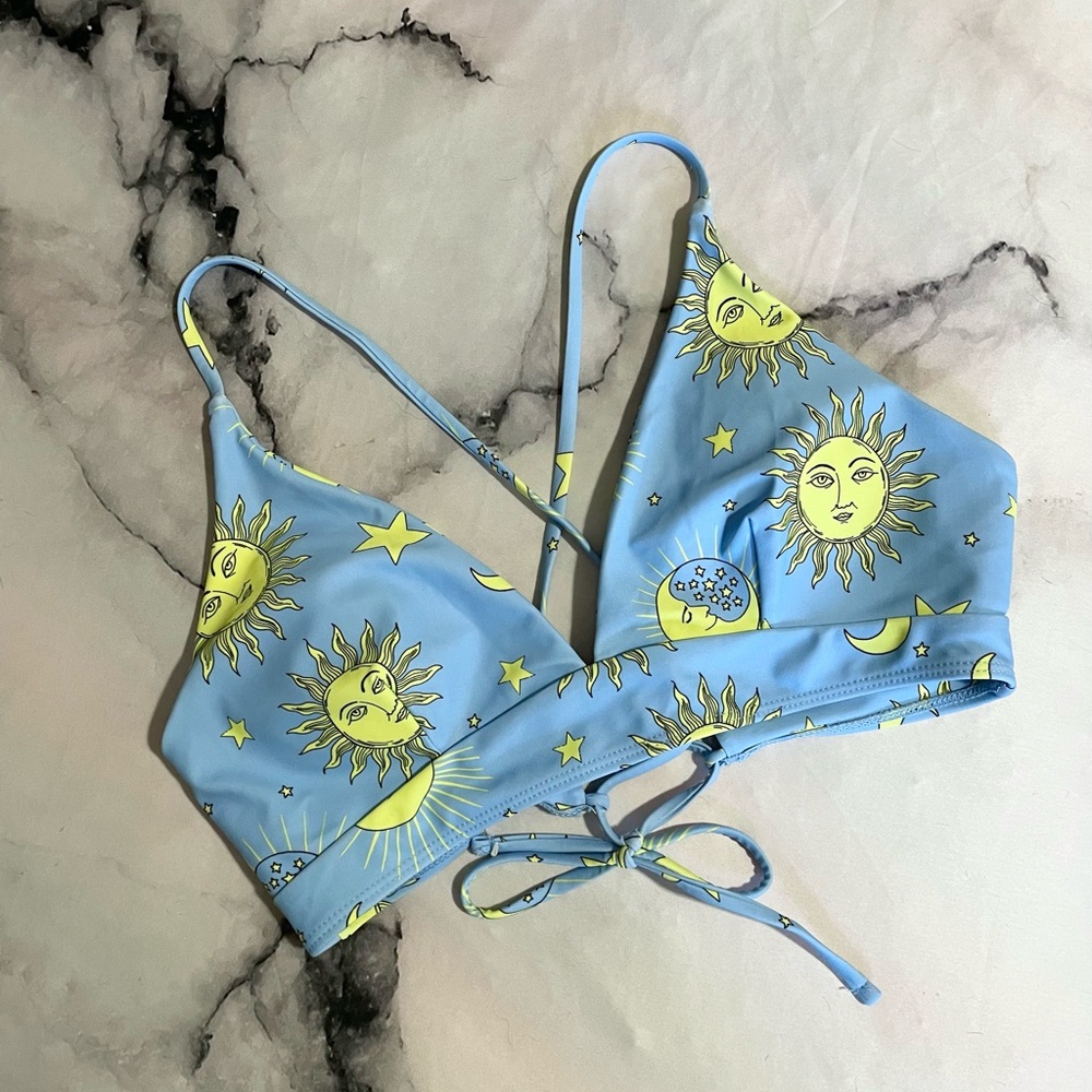 Zaful M Celestial Bikini Top